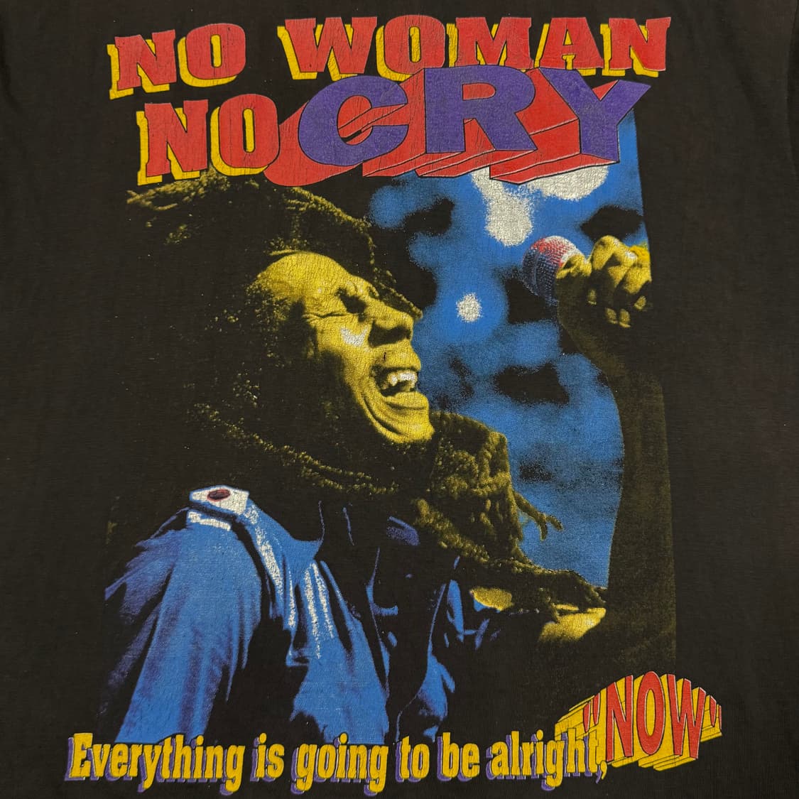빈티지 90s Bob Marley Rap Tee 밥말리 랩티셔츠 상품이미지4