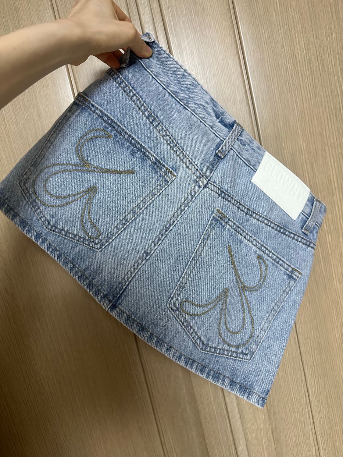 글로니 더 벨라 데님 스커트 상품이미지5