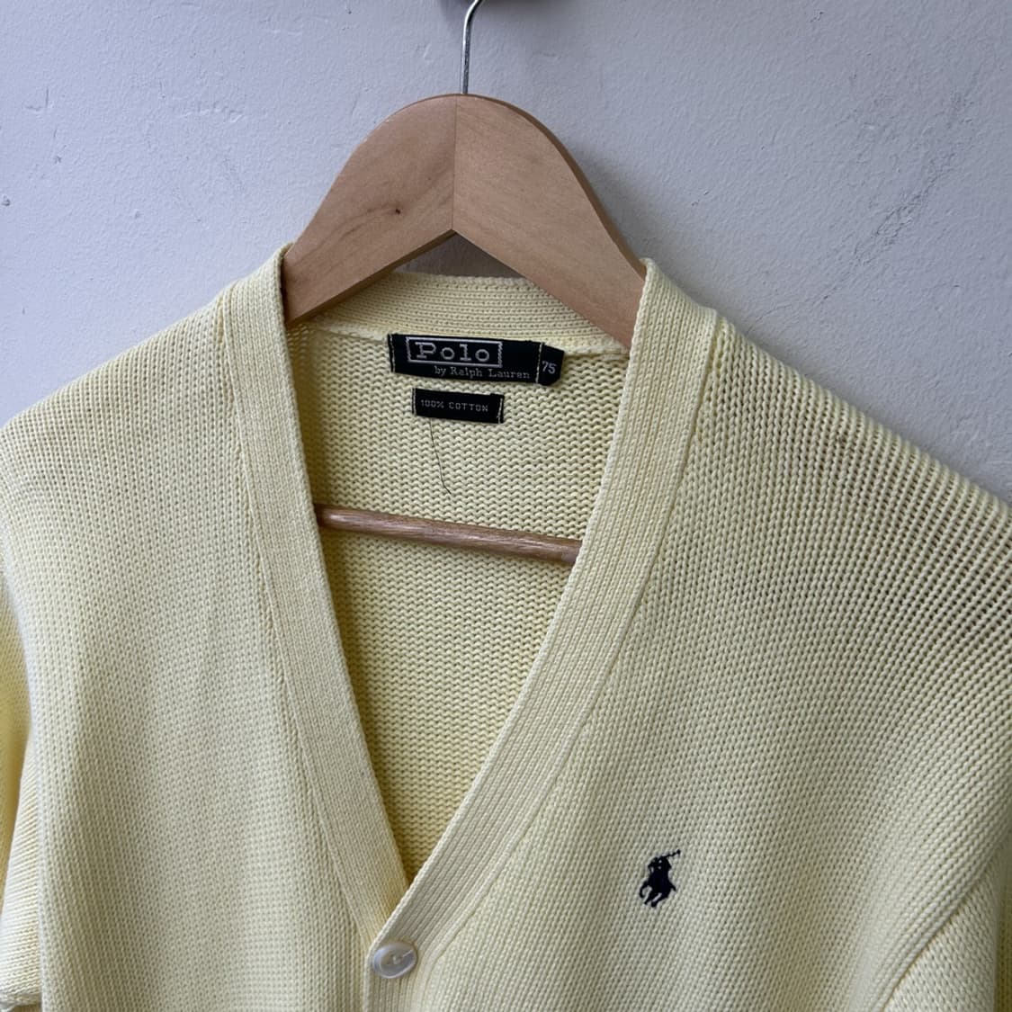 15992 - 폴로 랄프로렌 옐로우 가디건 상품이미지3
