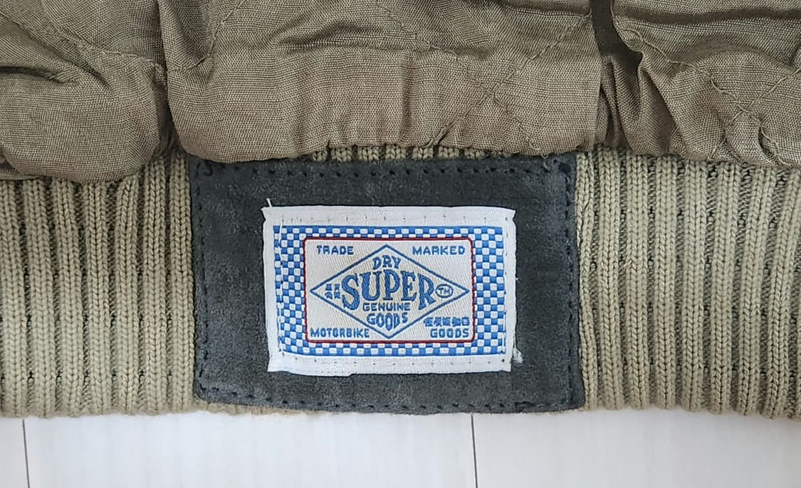 슈퍼드라이 SUPERDRY 바이커 가죽 자켓 S 상품이미지7