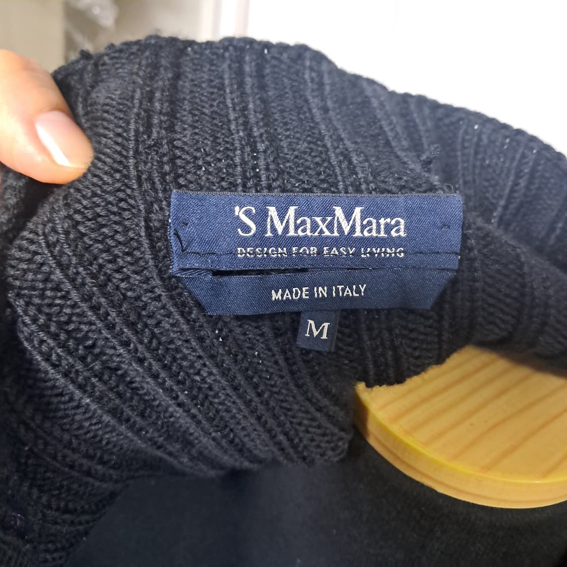 S MaxMara  S막스마라 골지 니트 가디건 겸원피스 M 상품이미지6