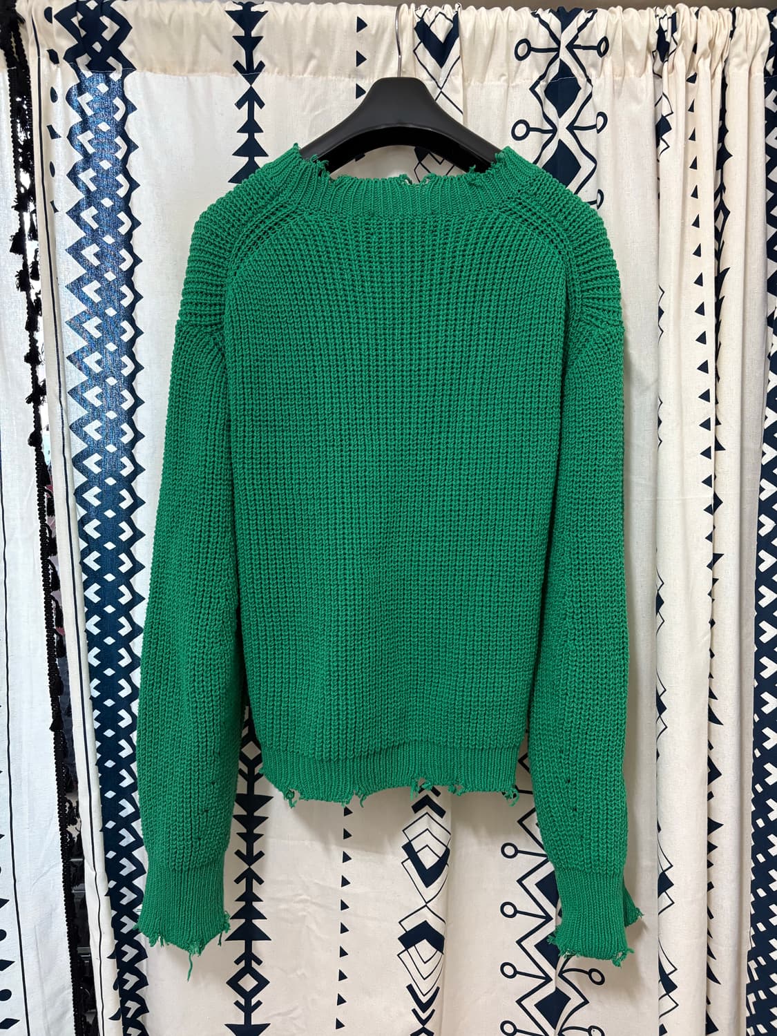 렉토 그린 니트웨어 크루넥 스웨터 상품이미지5