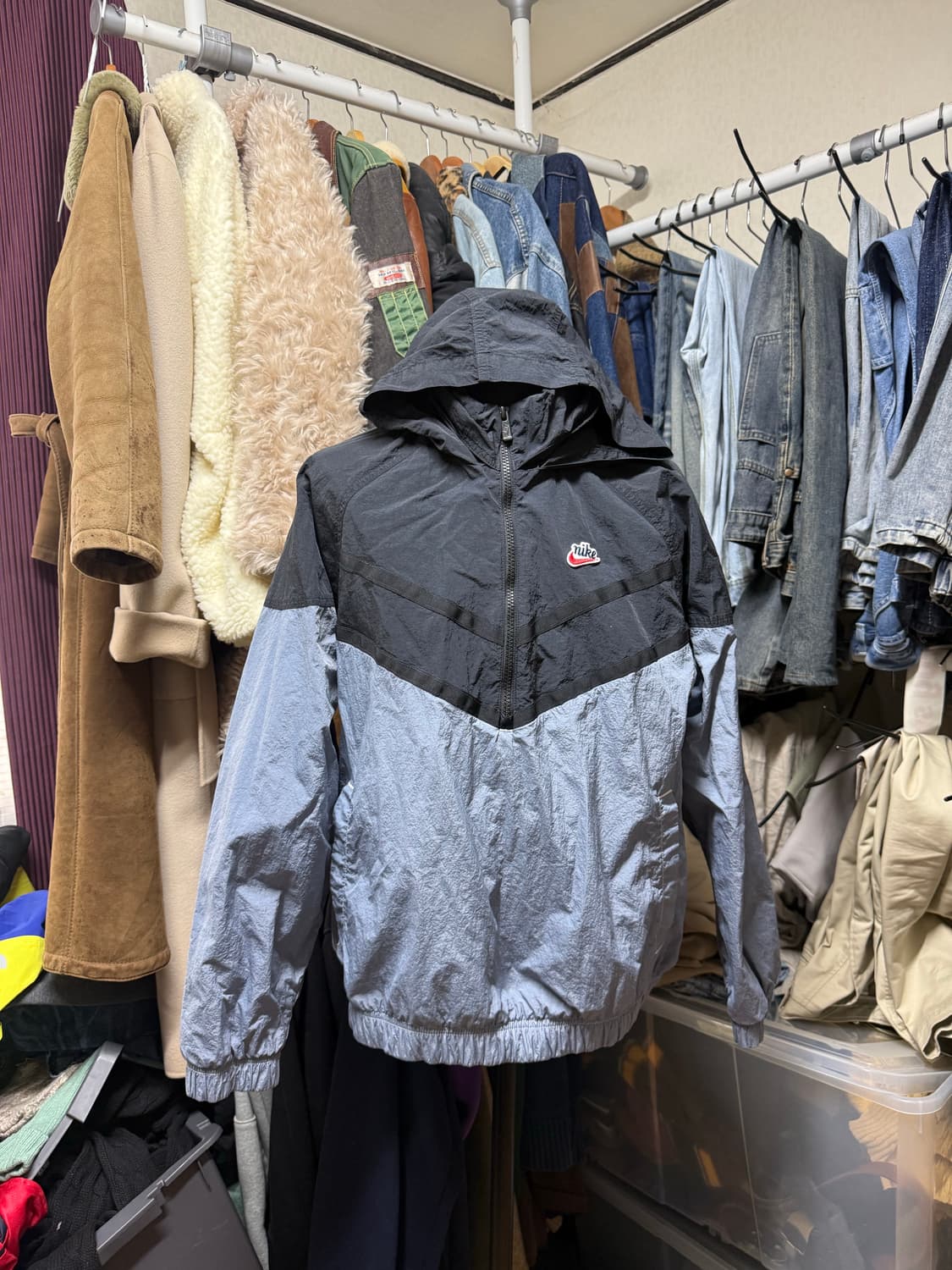 [M] 나이키 헤리티지 우븐 아노락 상품이미지1