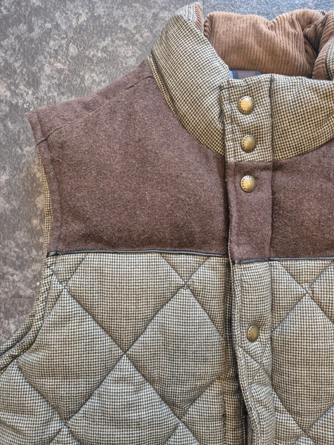 올젠 Terra Nova 남성 퀼팅 조끼 - 100사이즈 상품이미지2