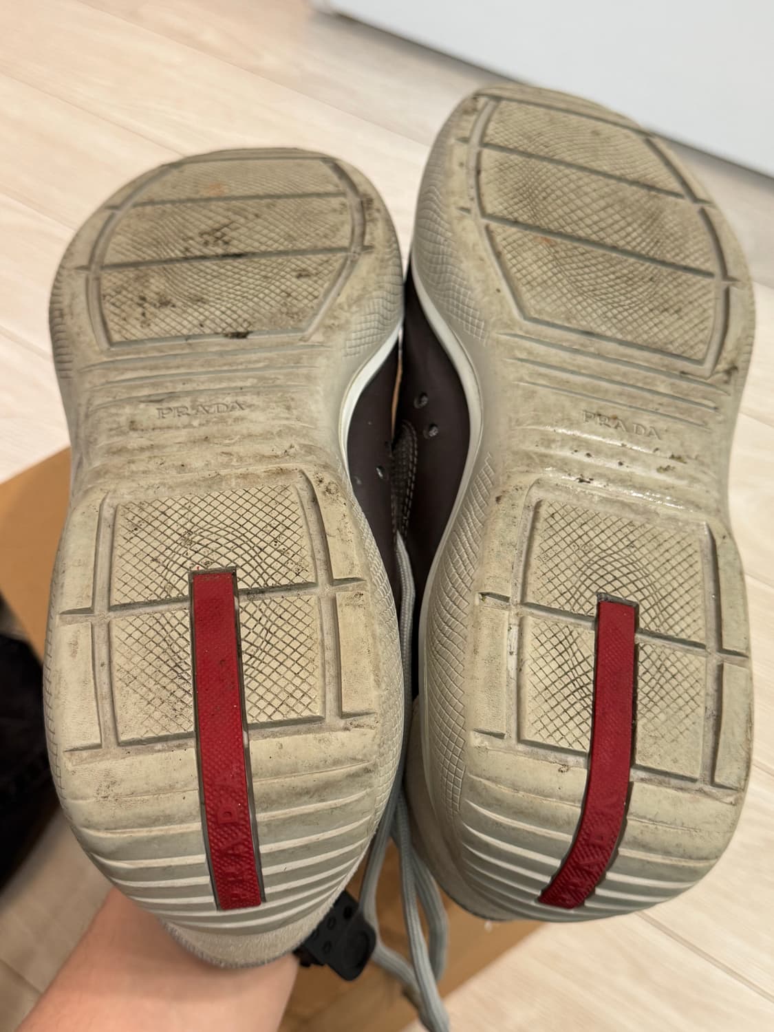 빈티지 프라다 아메리카컵 브라운 상품이미지9