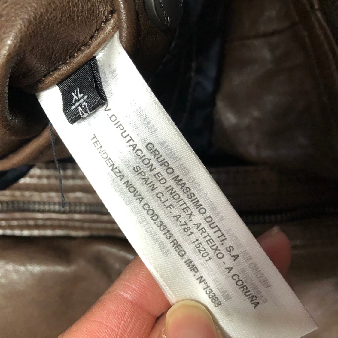 마시모두티 램스킨 라이더 자켓  상품이미지5