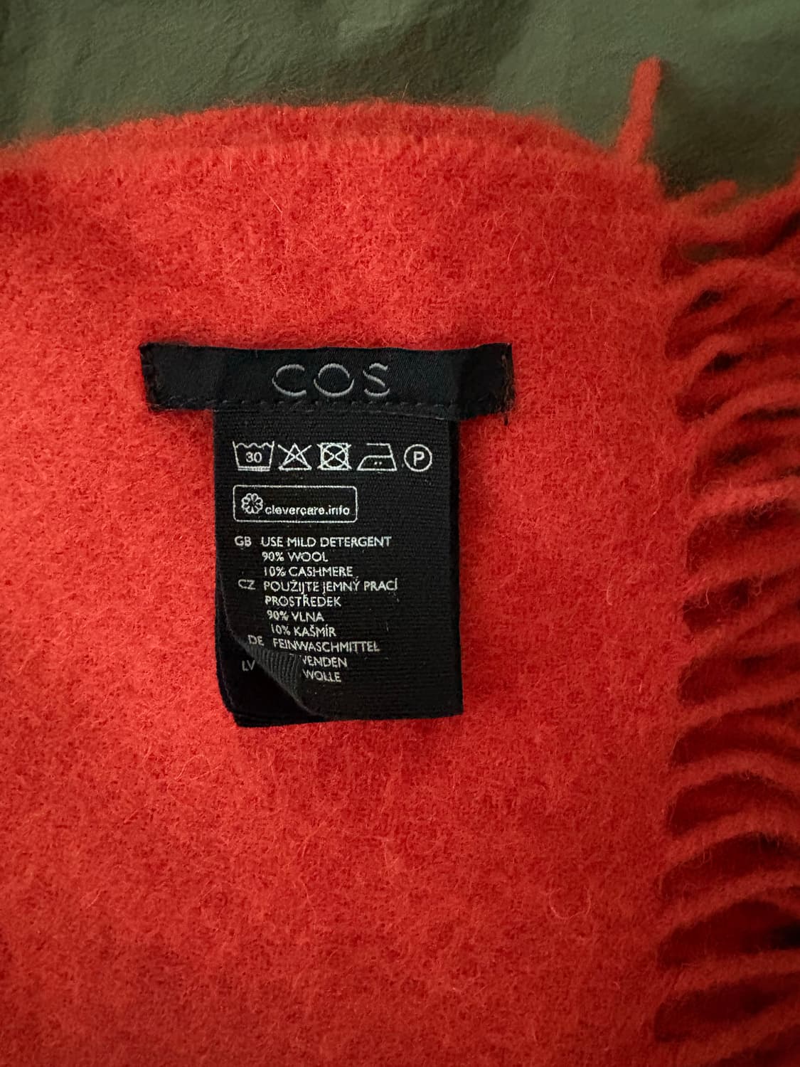 코스 울 캐시미어 머플러 상품이미지2