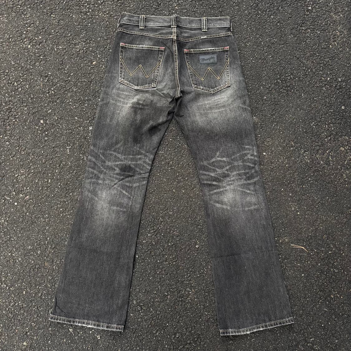 랭글러 데님 부츠컷 블랙 상품이미지5