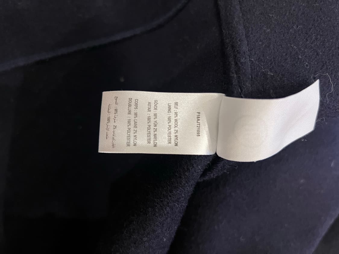 오프닝세레머니 오버핏 더플코트 네이비 xl 상품이미지6