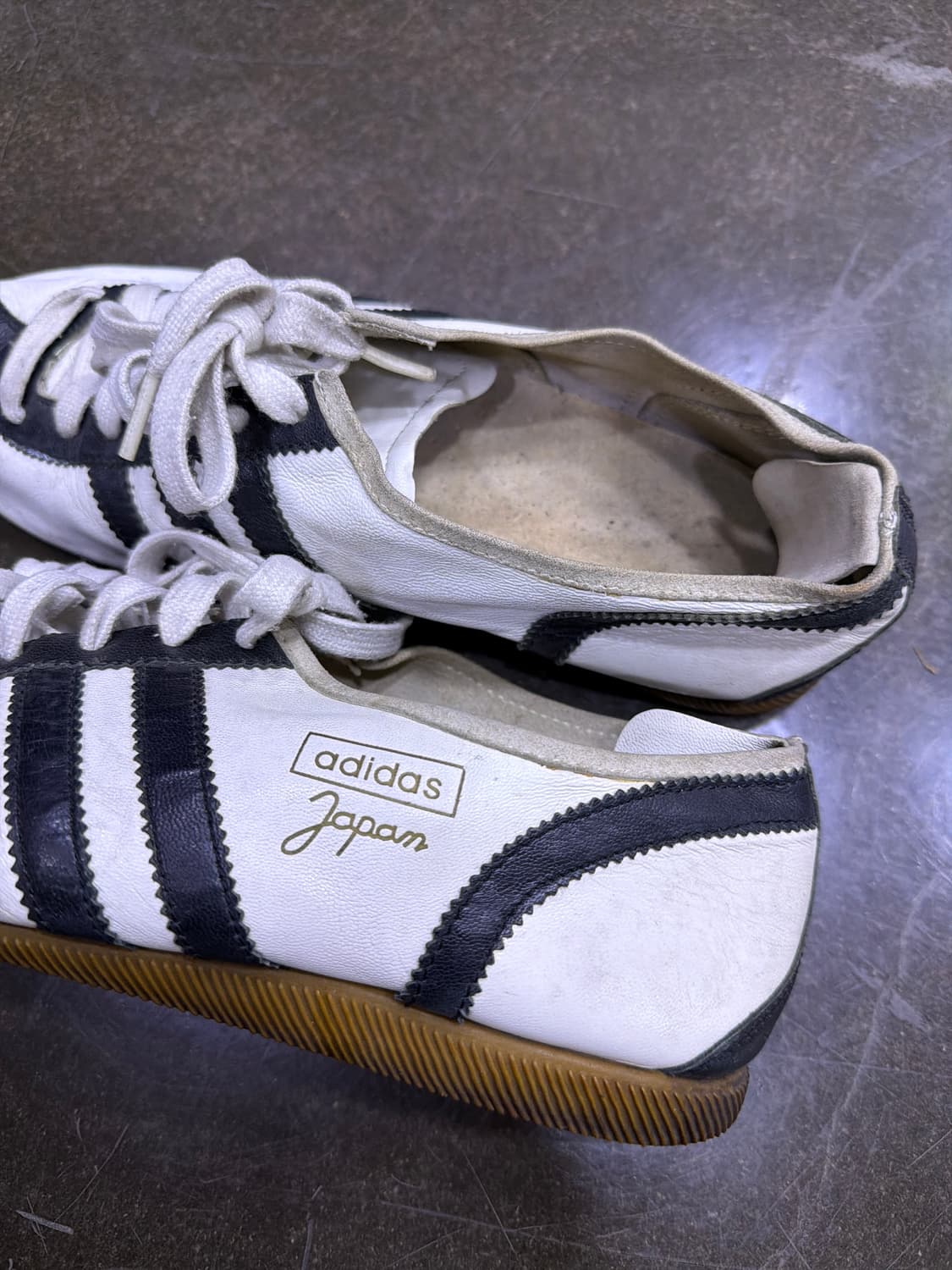 아디다스 오리지널 재팬 스니커즈 화이트 블랙 검 280 상품이미지6