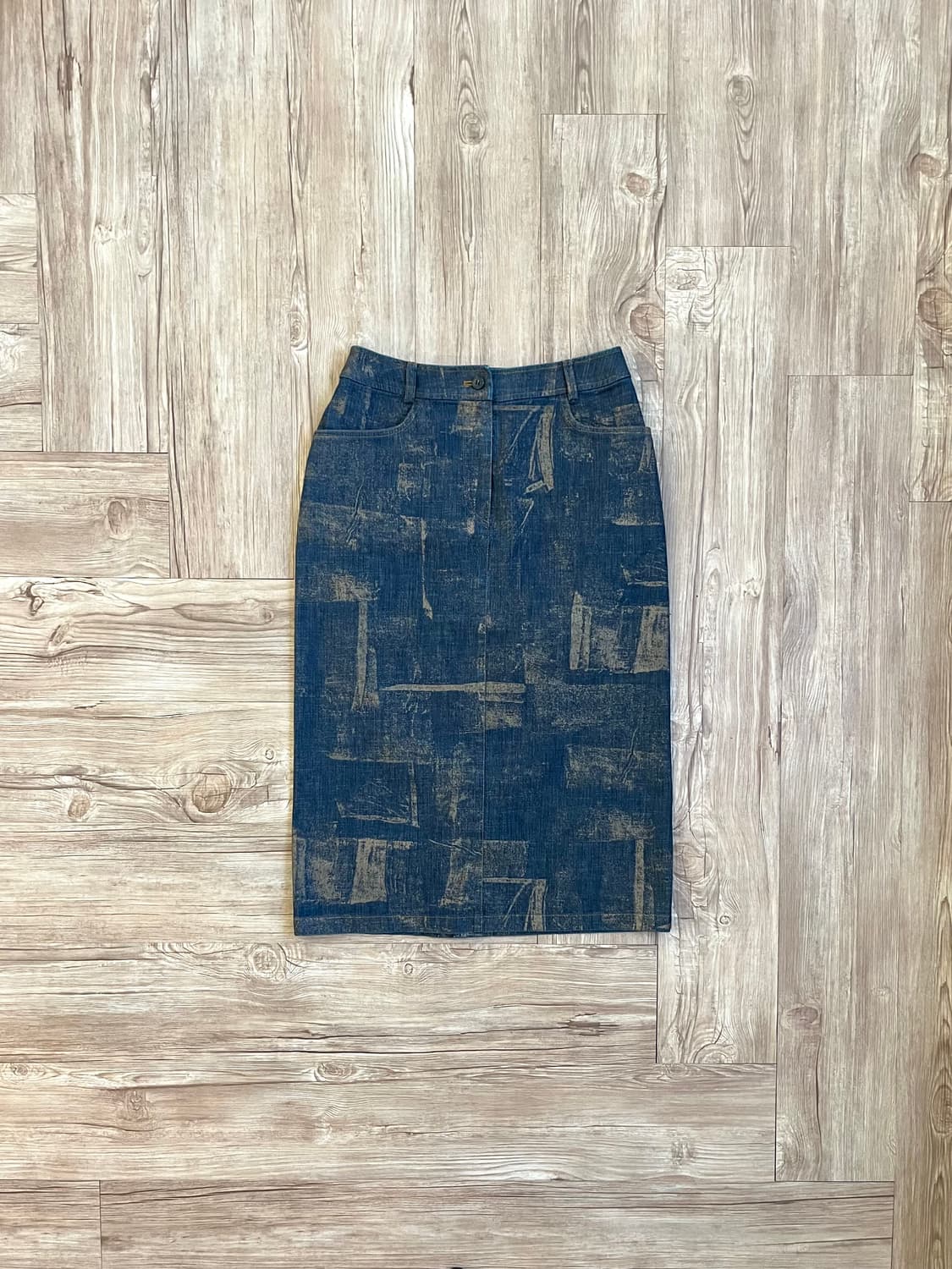 PINORE 데님 H스커트 상품이미지1