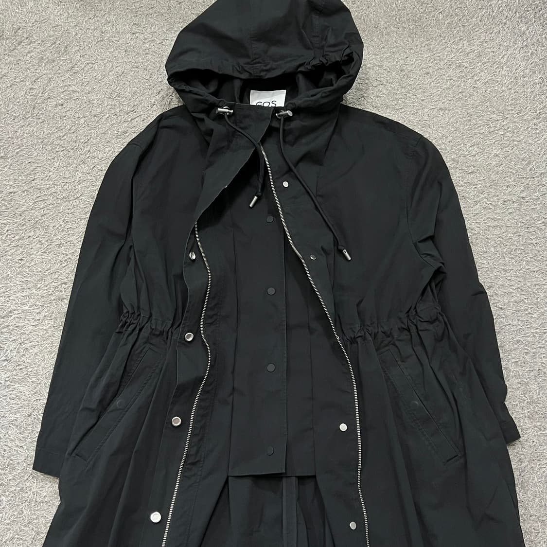 [우먼100] 코스 레이어드 후드야상 상품이미지2