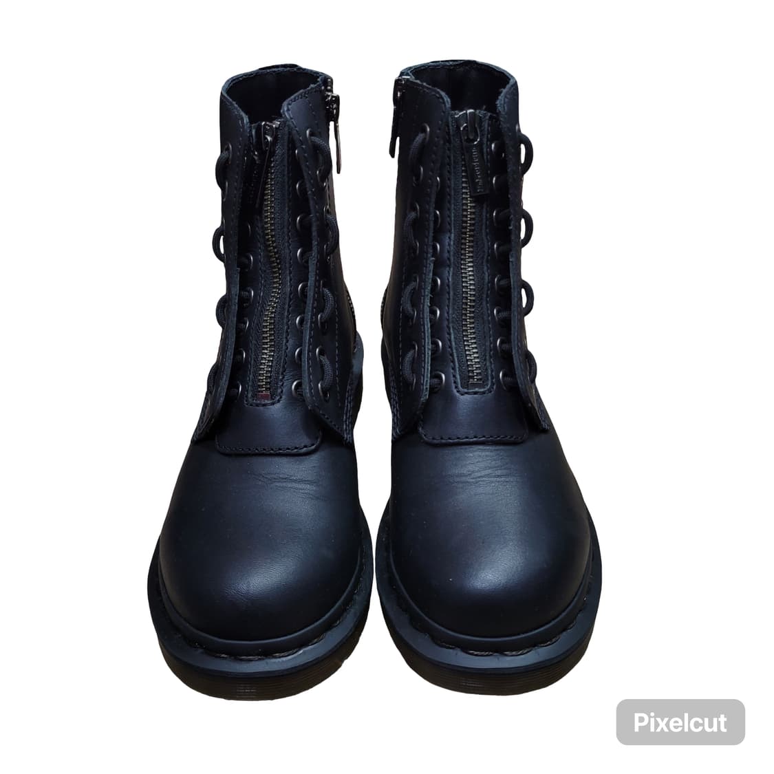 닥터마틴 1460 8홀 파스칼 프론트 집 블랙 나파 상품이미지4