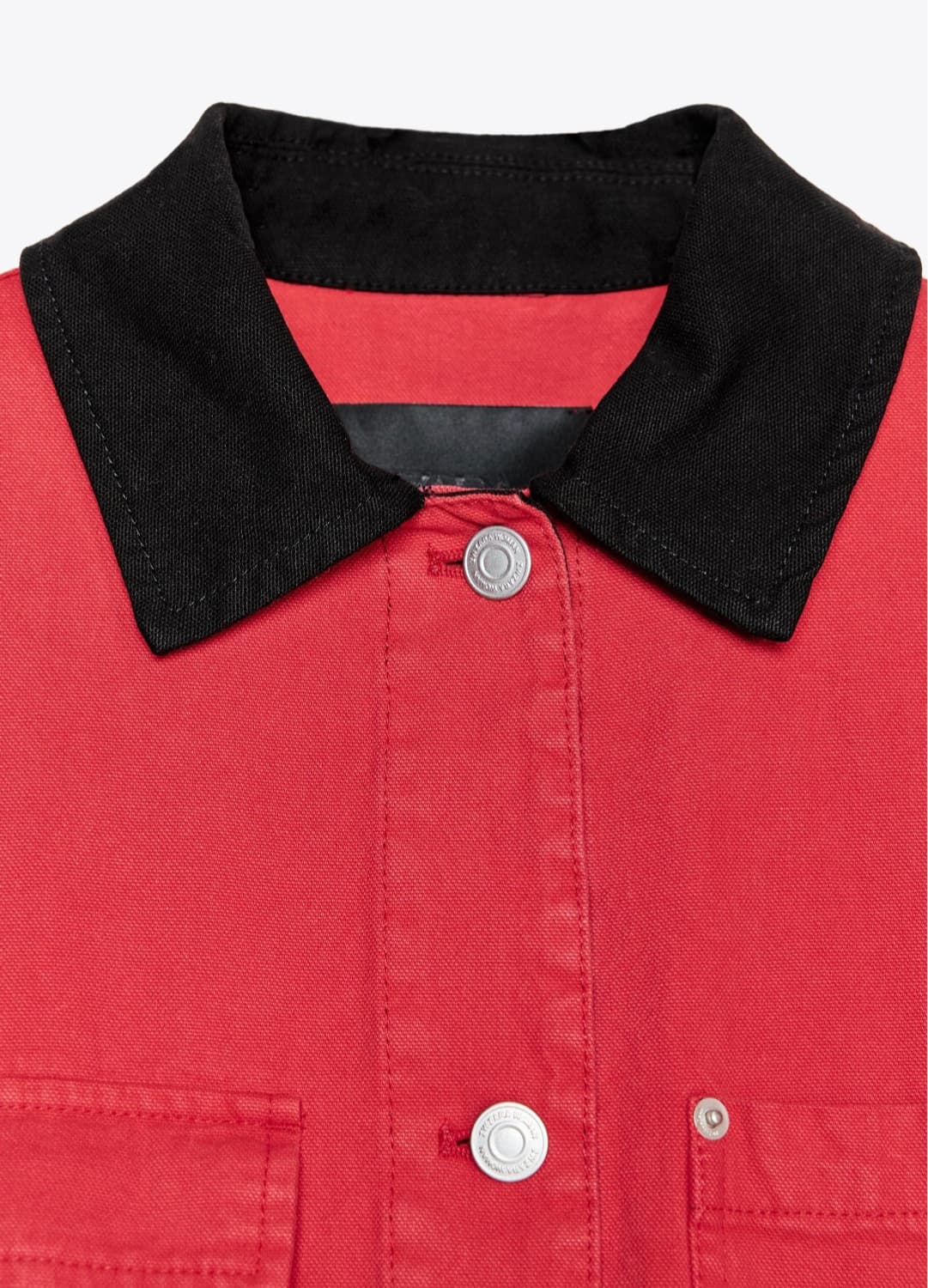 새상품) 자라 배색칼라 워크재킷 상품이미지6