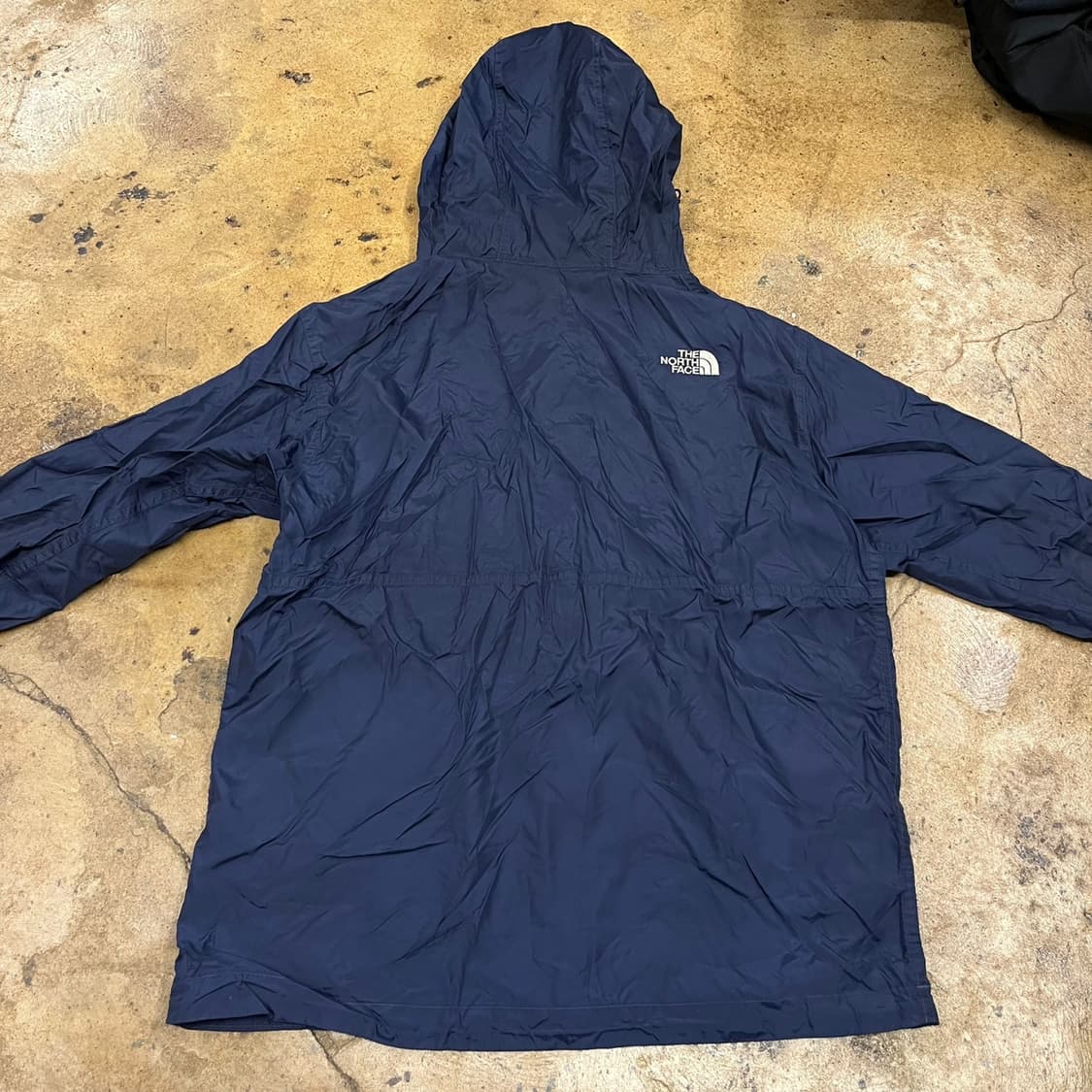 [정품/95,m] 노스페이스 바람막이 후드 집업 네이비 b14 상품이미지4
