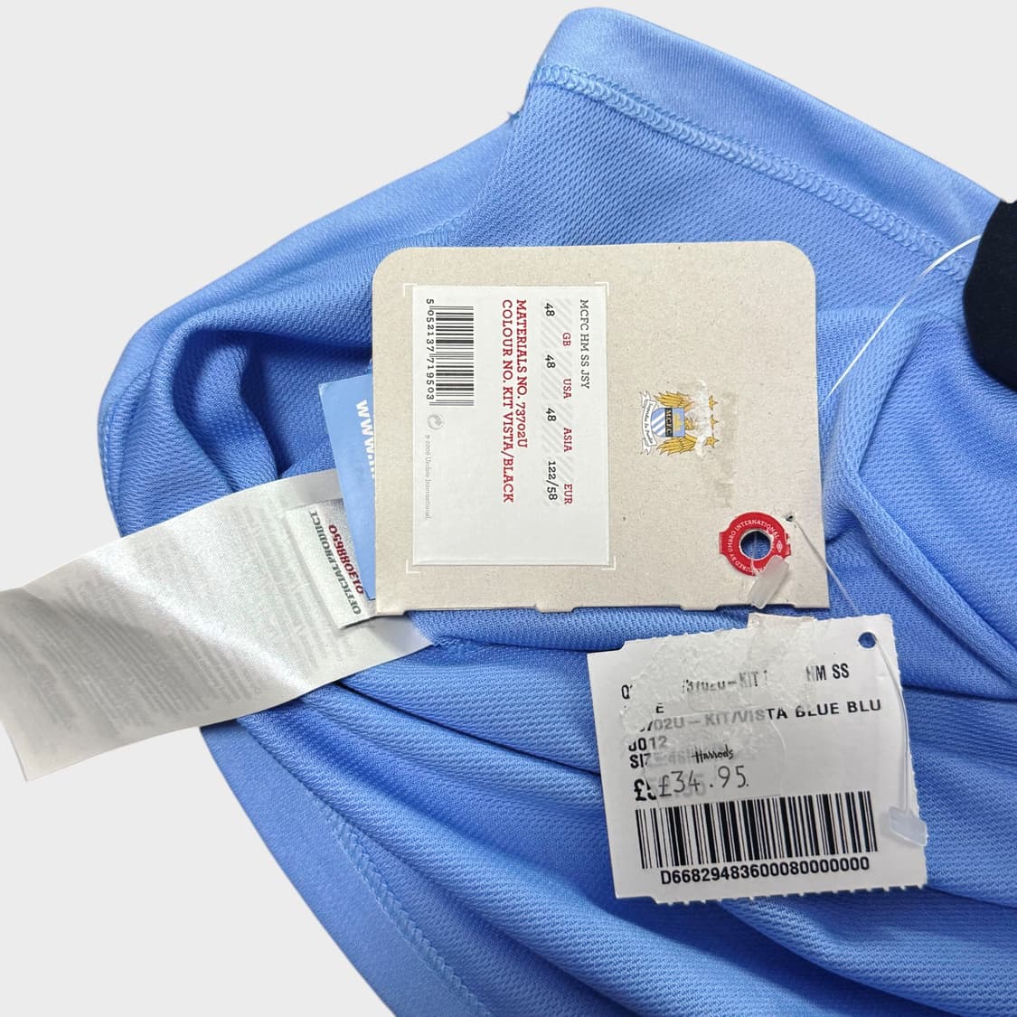 12-13 맨체스터 시티 홈 No.42 세르히오 아구에로 상품이미지9