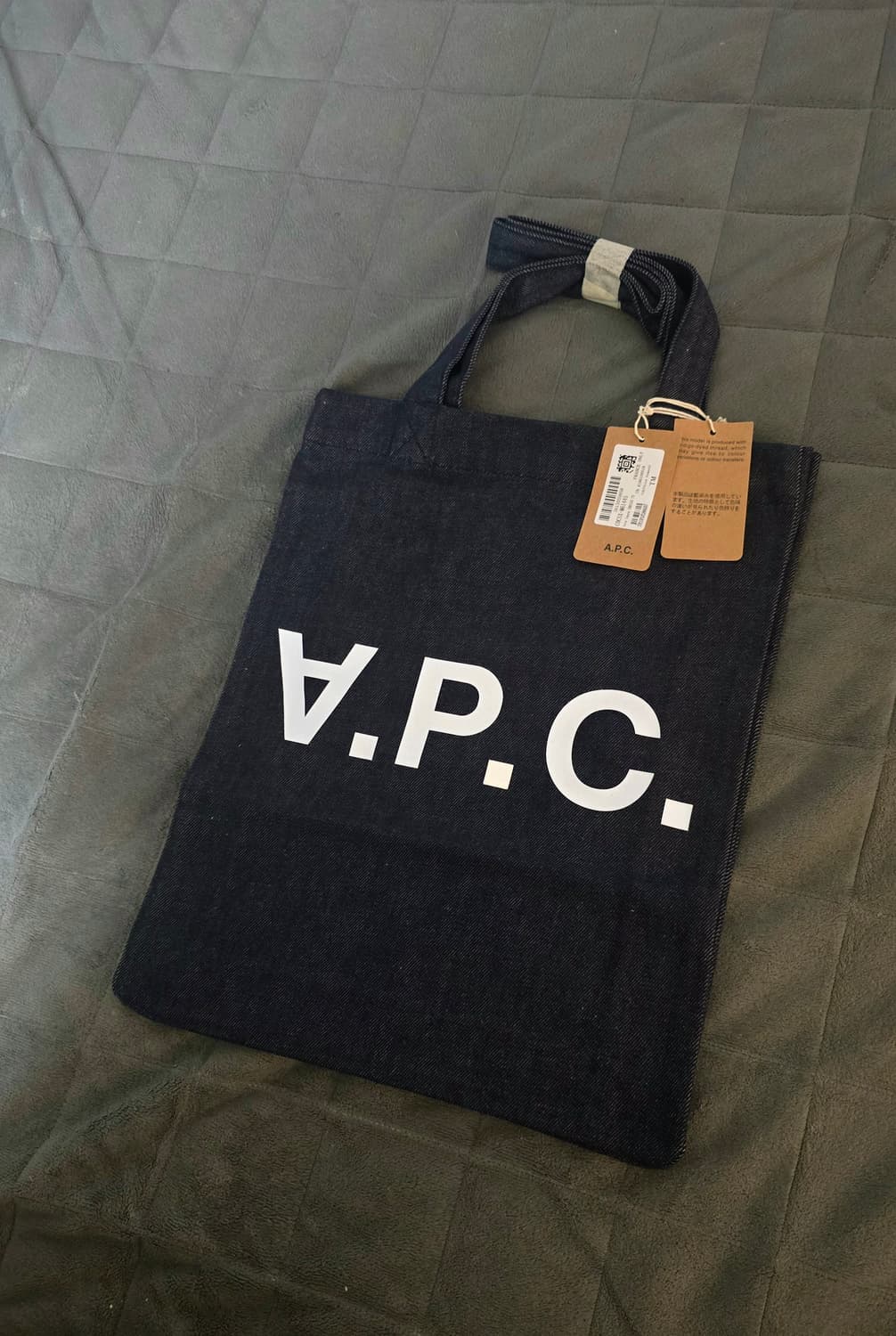 아페쎄 APC 로르 데님 에코백 토트백 가방 새제품 상품이미지1