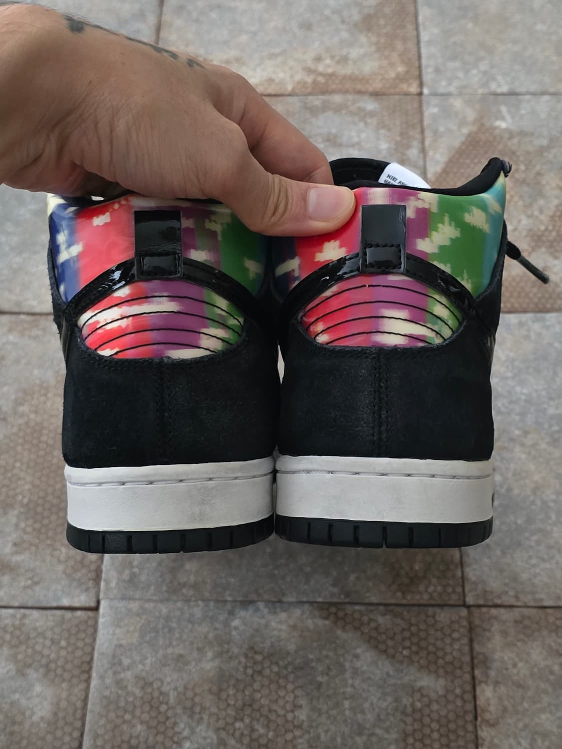 (270)나이키 sb 덩크 하이 프로 테스트 패턴 상품이미지9