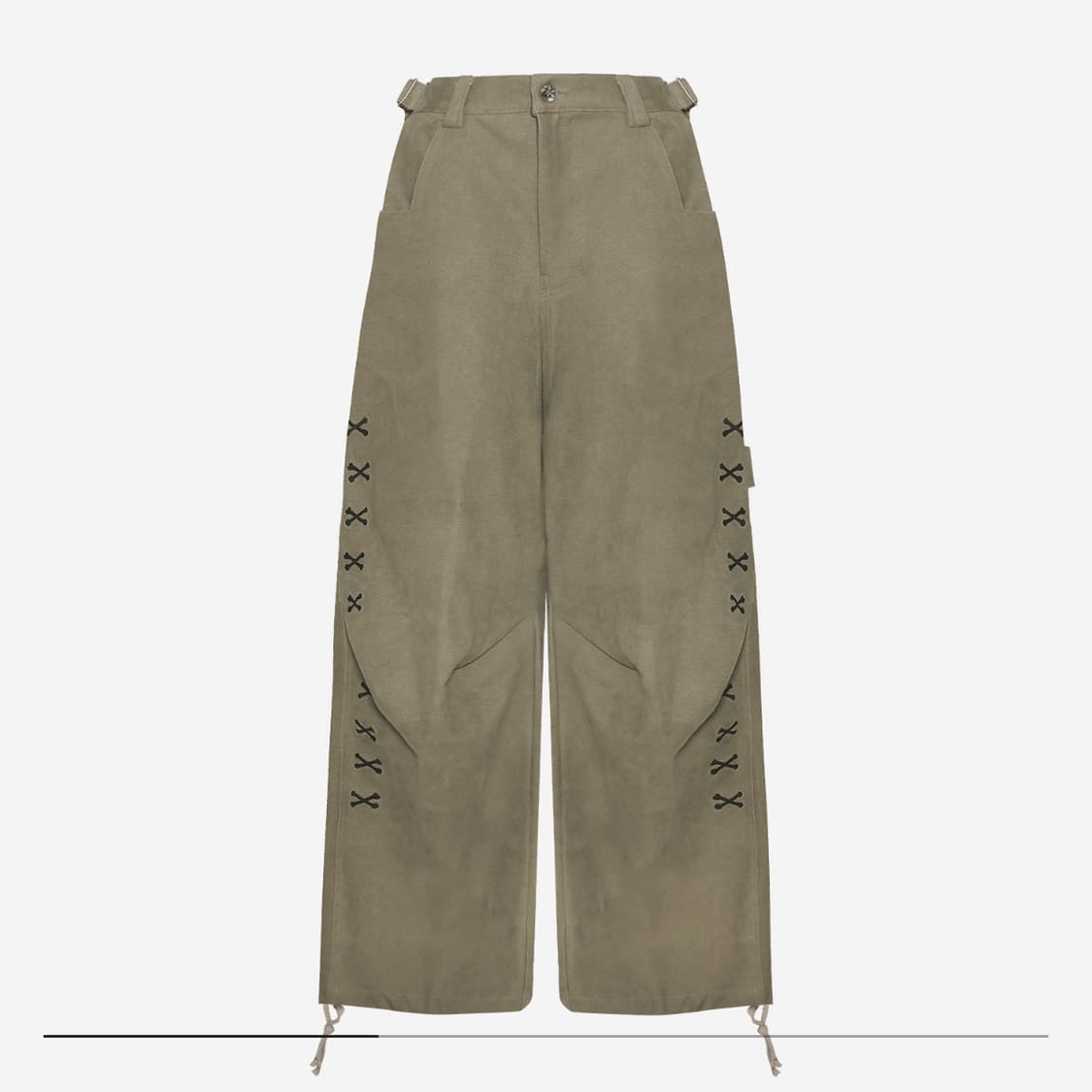 카미엔 X 아오이로 247 워크 팬츠 1 상품이미지1