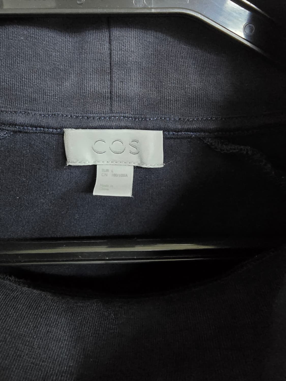 코스 블랙 목폴라 긴팔 티셔츠 (1813) 상품이미지3