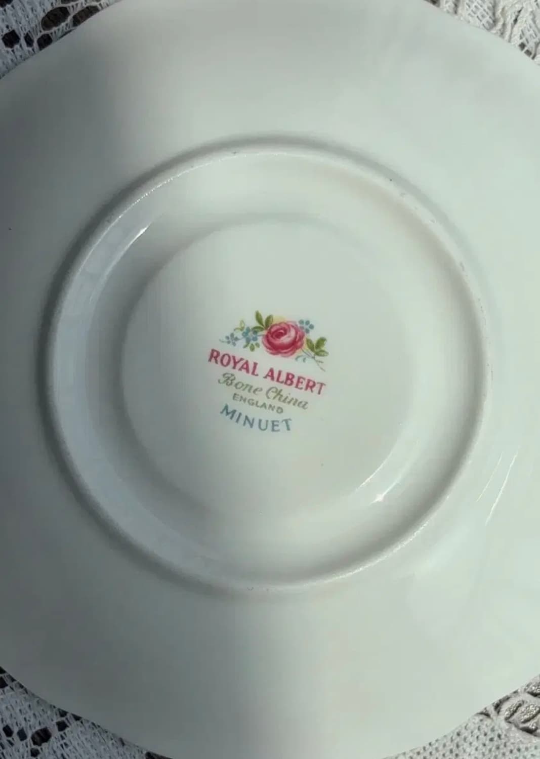 영국 빈티지 스태포드셔+로얄알버트 미뉴엣 데인티 듀오 상품이미지5