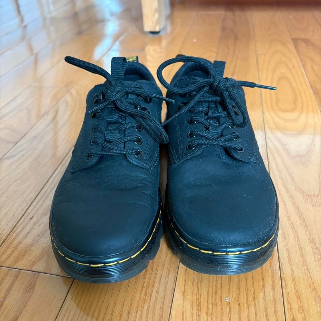 닥터마틴 리더 와이오밍 레더 유틸리티 슈즈 블랙 240 상품이미지2