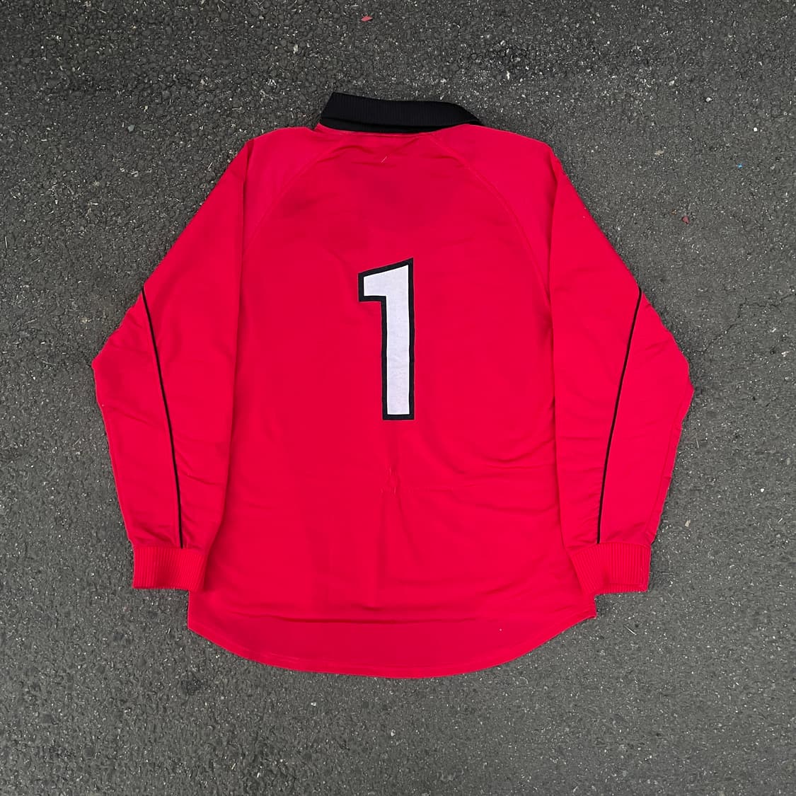 90s 나이키 UK 축구 골키퍼 웜업 맨투맨 올드스쿨 고프코어 져지 XL 상품이미지6