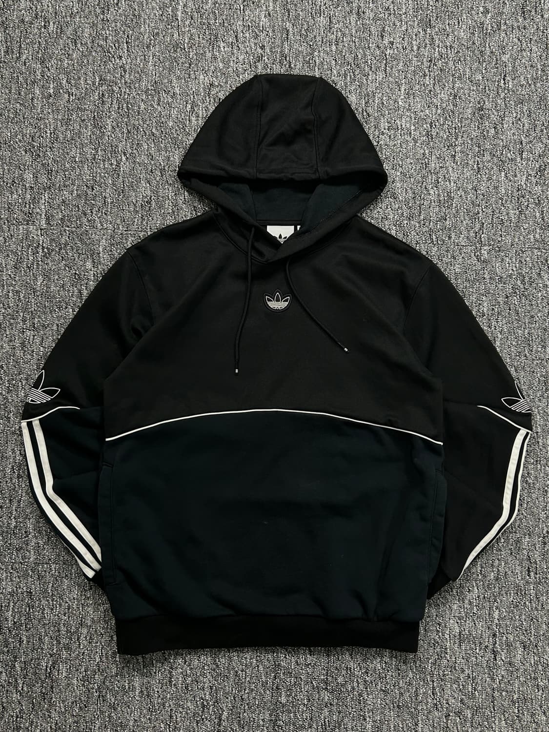 아디다스 파이어버드 로고 아웃라인 후드티 M  상품이미지3