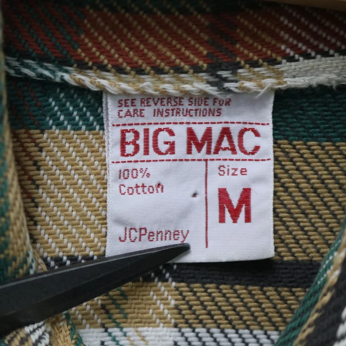 70'S BIG MAC BY JCPENNEY  체크 셔츠 60863 상품이미지6