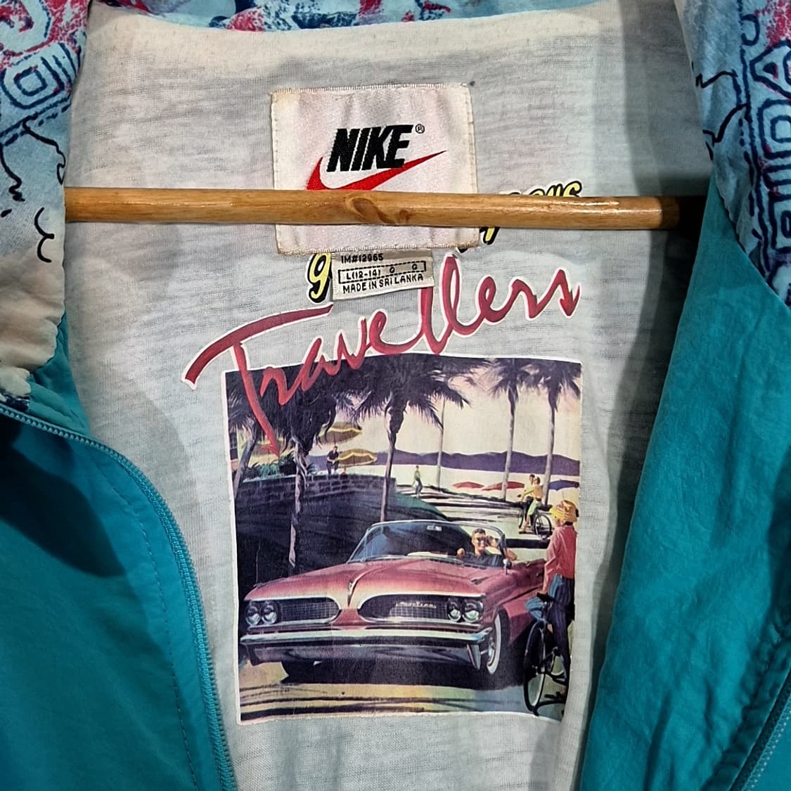 나이키 패턴 블루종 자켓 상품이미지5