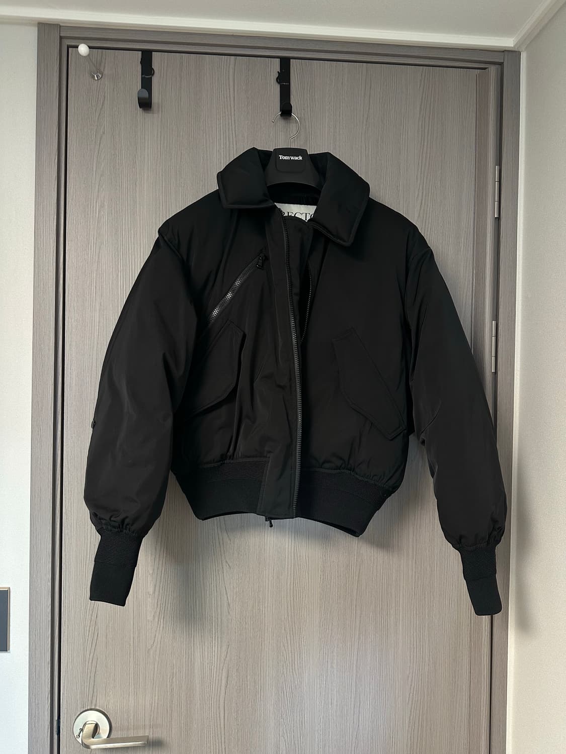 (S,100) 렉토 포코노 패딩 블랙 상품이미지1