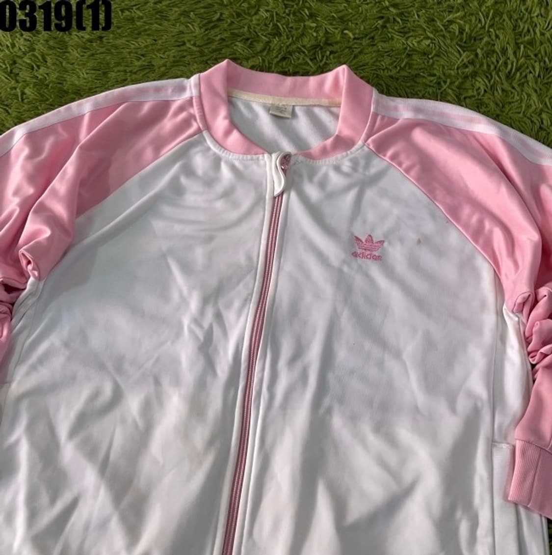 (오늘만 할인)희귀 핑크화이트 아디다스 파스텔톤 져지 상품이미지2