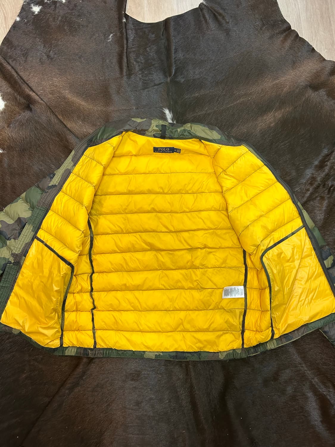 랄프로렌 폴로 카모플라쥬 경량 패커블 패딩자켓 M 상품이미지3