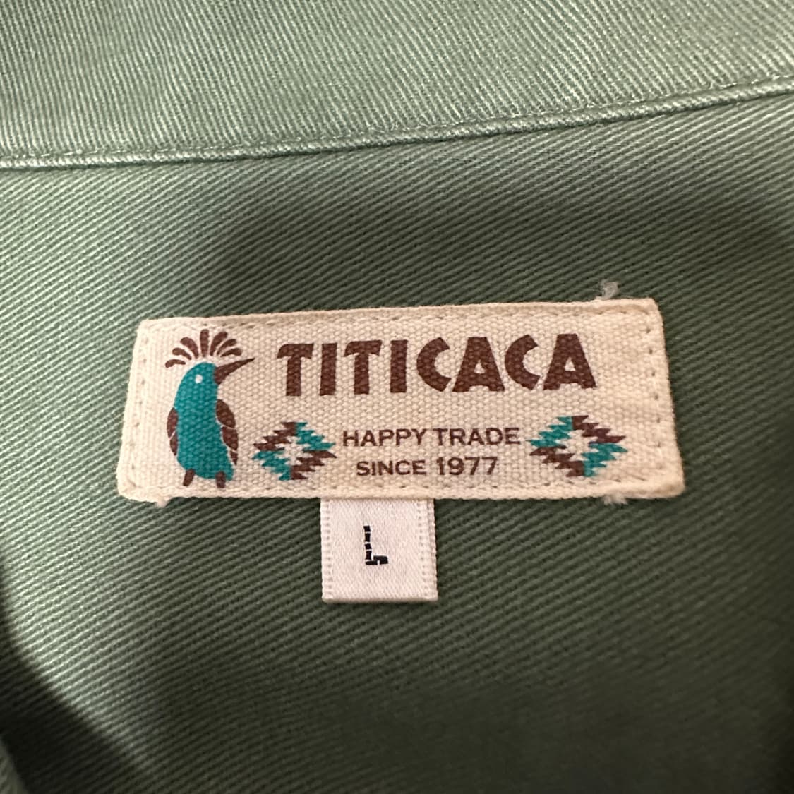 TITICACA vintage shirt jacket 상품이미지3