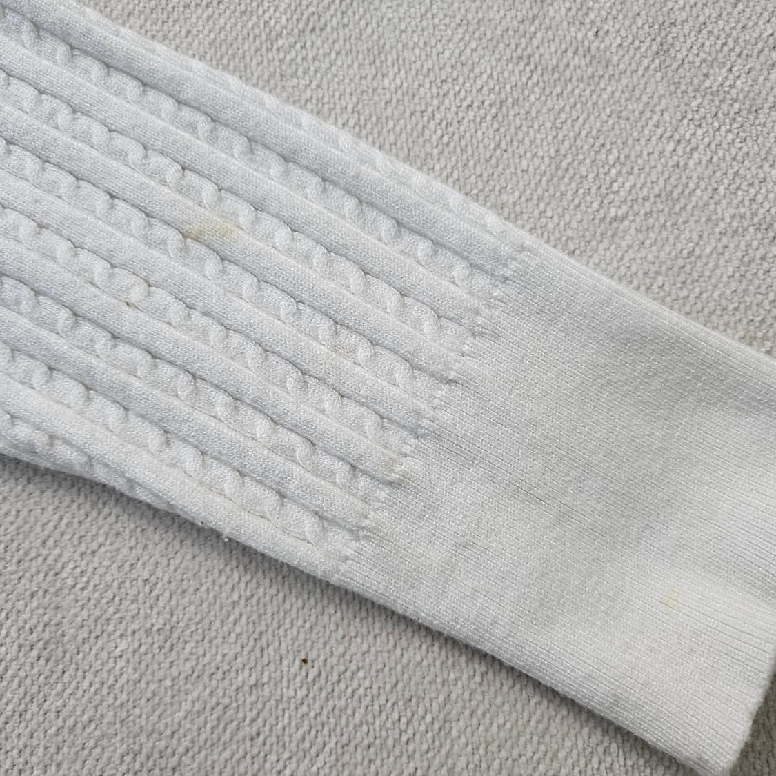 실측확인 빈티지 여성 로고 니트 가디건 0327Y 상품이미지3