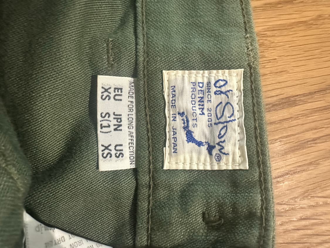 오어슬로우 퍼티그팬츠 1사이즈 상품이미지2