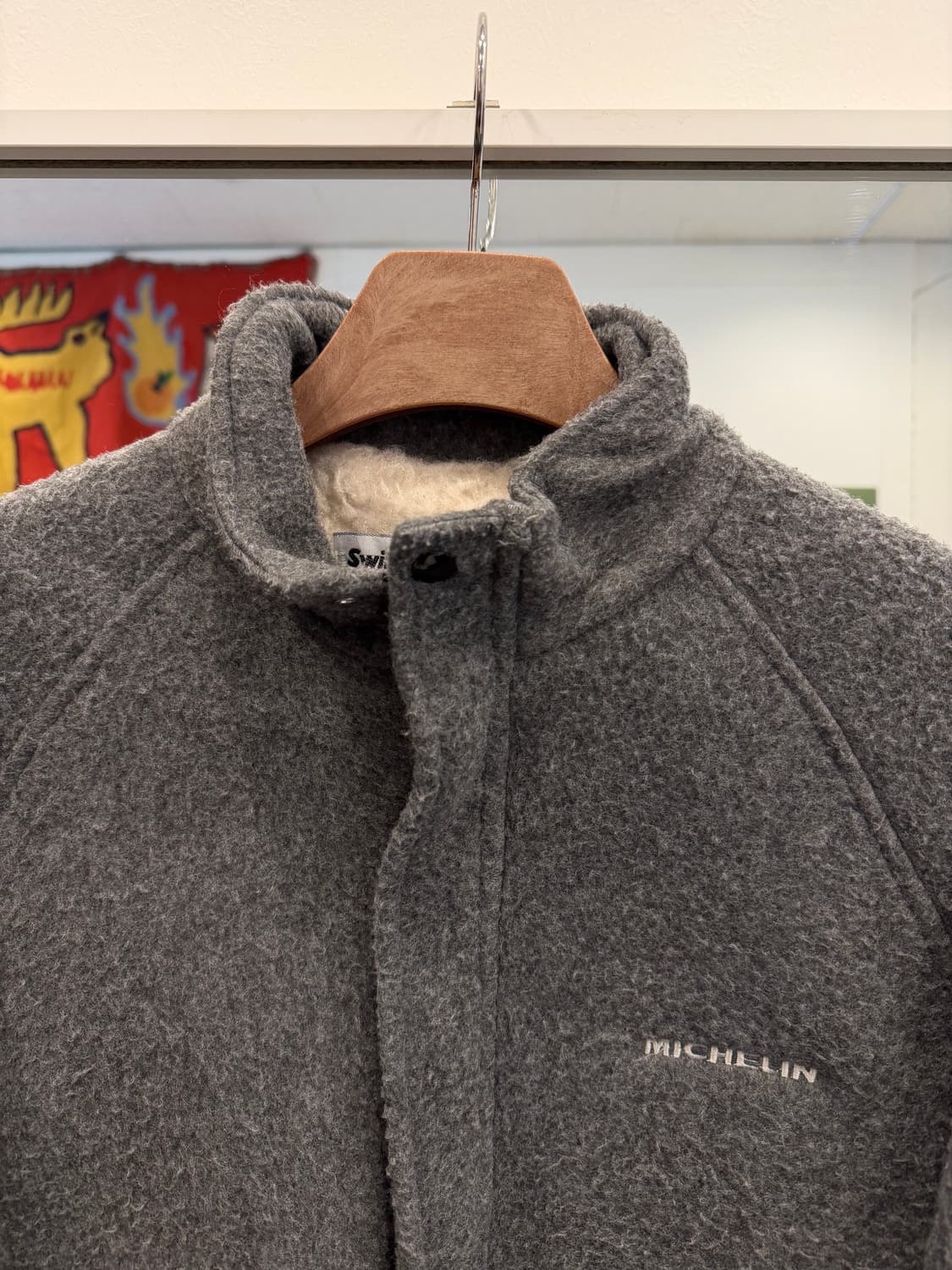 90s Swingster 빈티지 쉐르파 봄버 자켓 (made USA) 상품이미지3