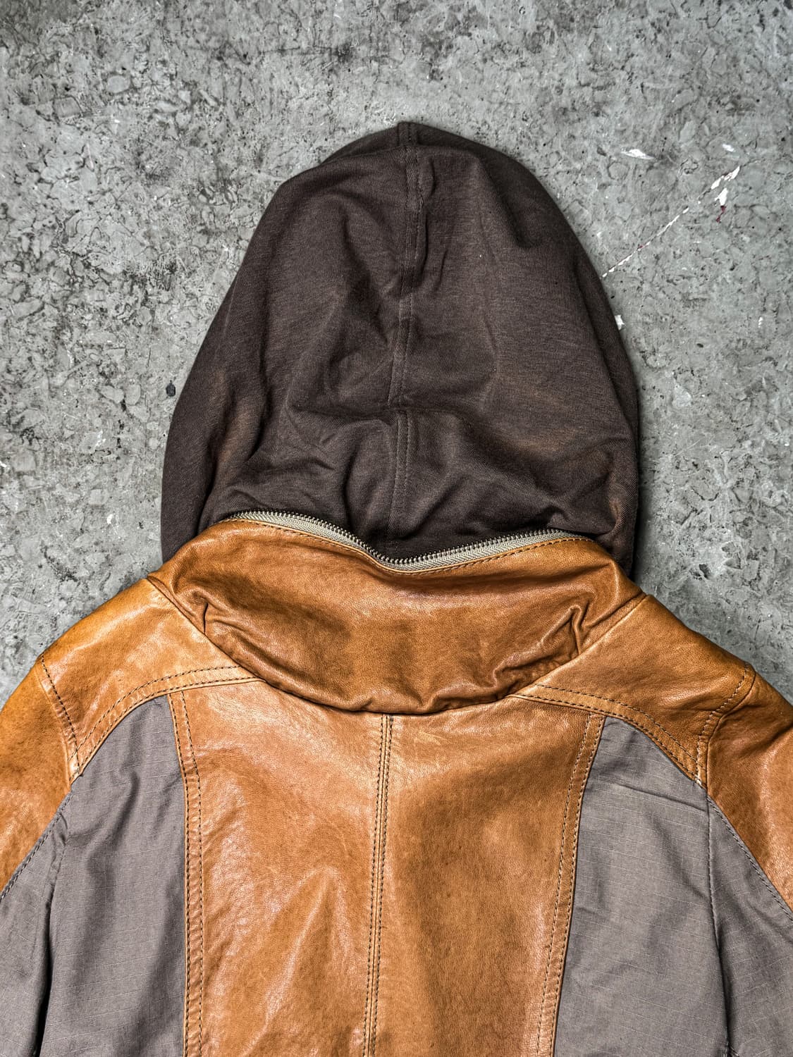 5351 POUR LES FEMMES – Hood Leather JK 상품이미지6