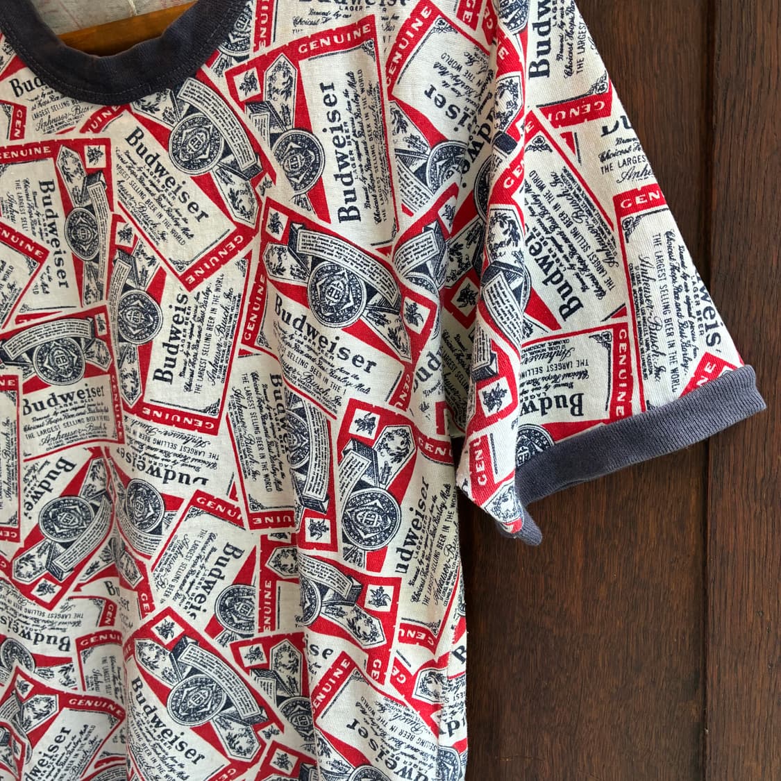 70‘s-80’s Budweiser All Over Print Ringe 상품이미지5