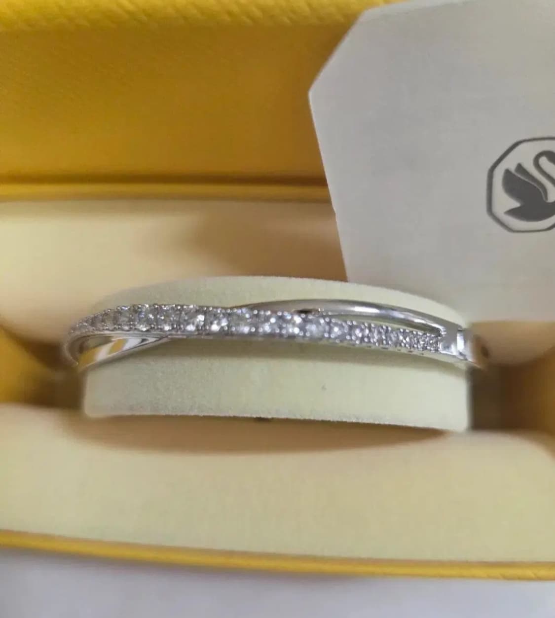 새제품)스와로브스키 트위스트 팔찌 M사이즈 정품 상품이미지6