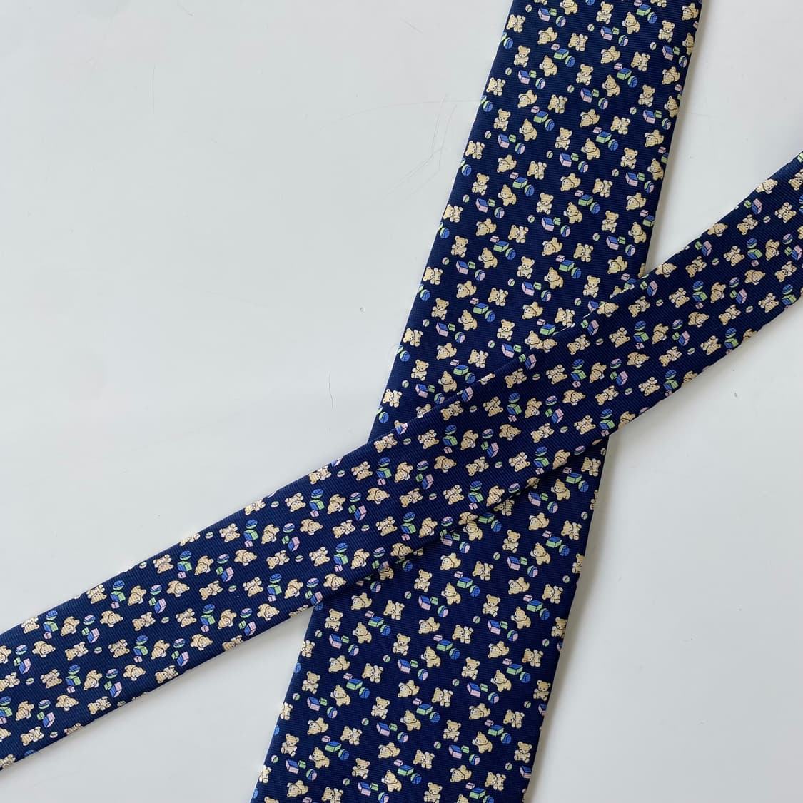 Ruchgare fellow 실크 곰돌이넥타이8.3cm 상품이미지4