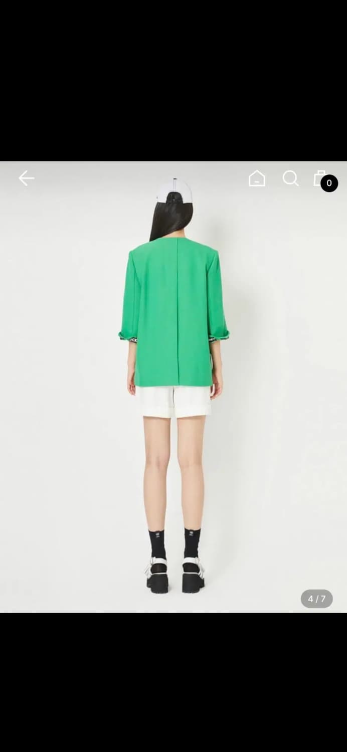 23ss  Lucky chouette 럭키슈에뜨 린넨 자켓 상품이미지3