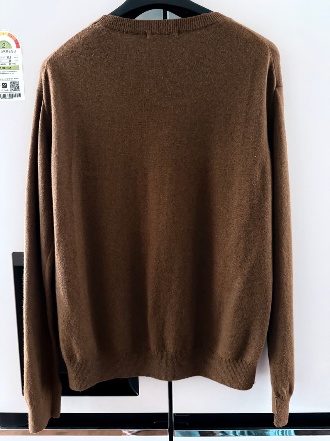 탑텐 니트 브라운색상 국내 100정도 상품이미지2