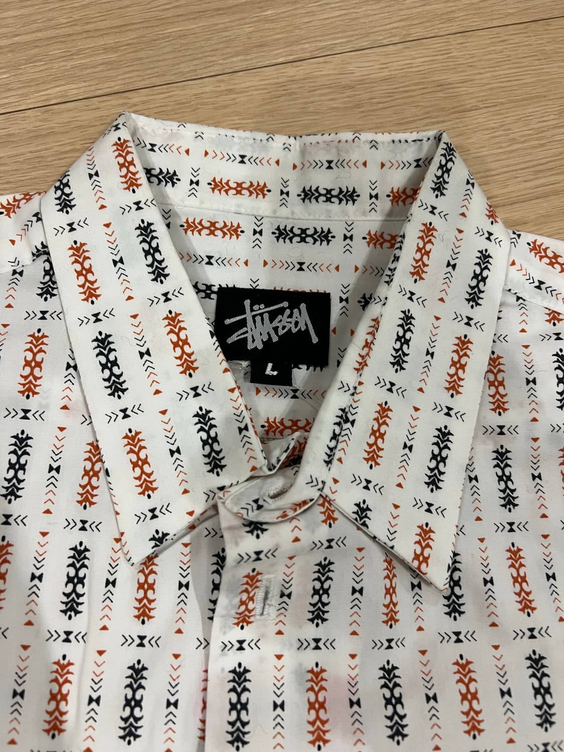 올드 스투시 아카이브 프린팅셔츠 made in usa 상품이미지2