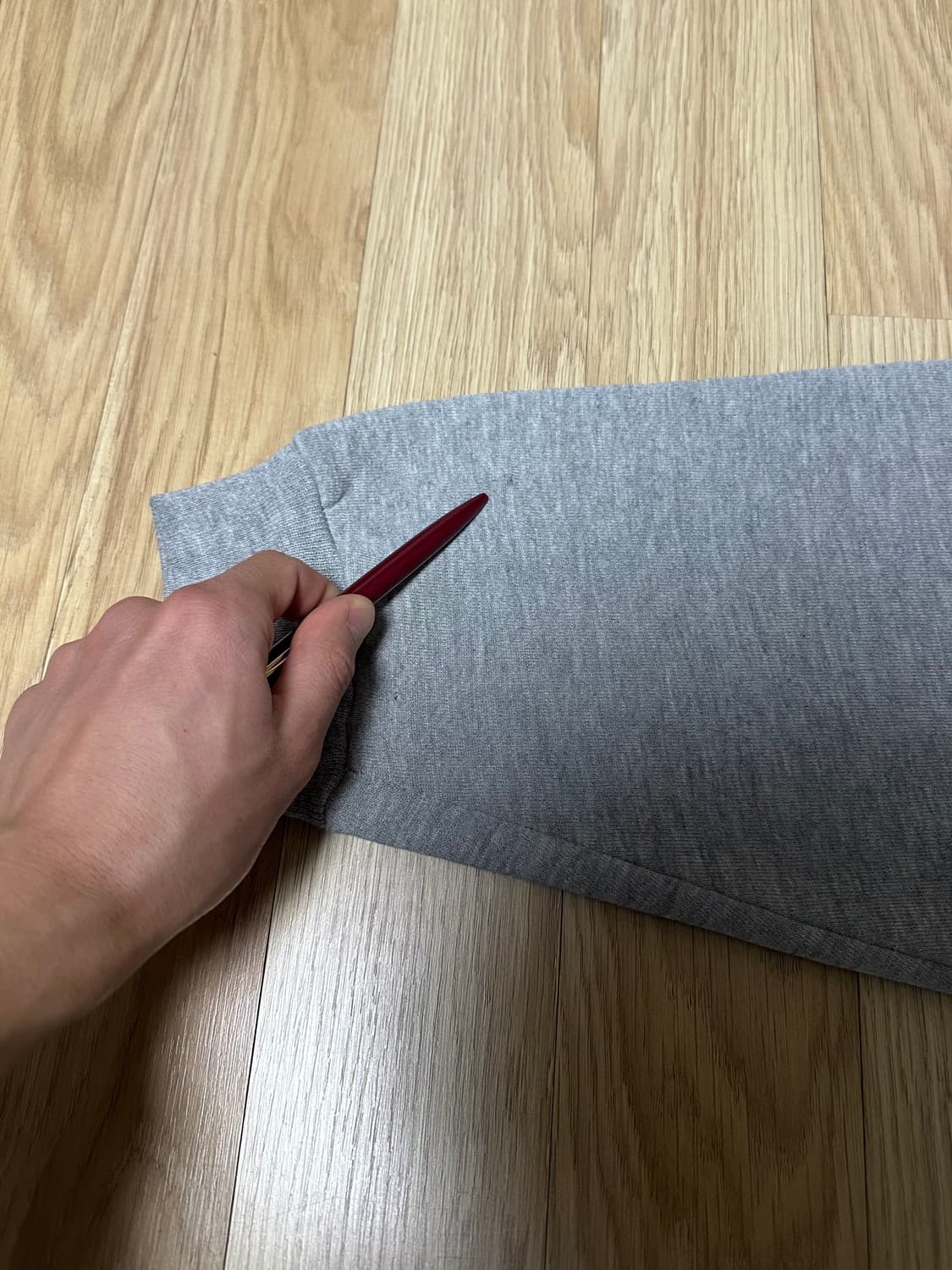 90s 빈티지 러셀 후드집업 그레이 XXL 상품이미지7