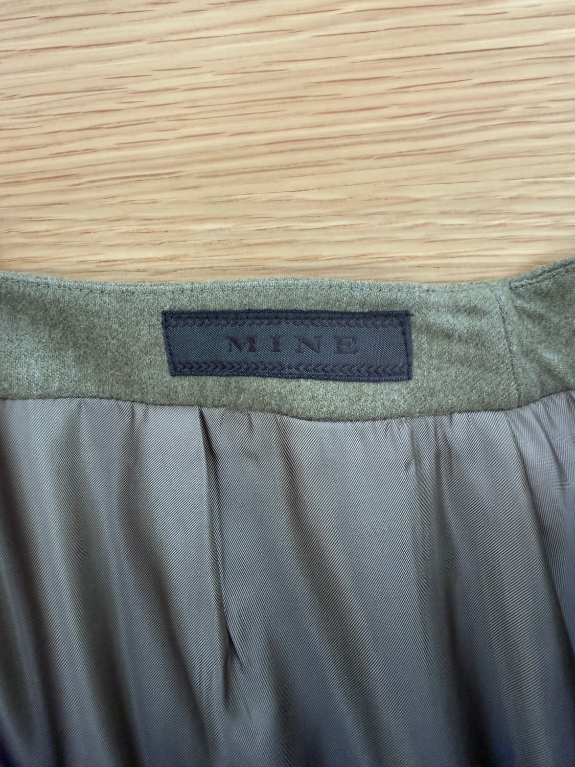 마인(MINE) 울 스커트 상품이미지6