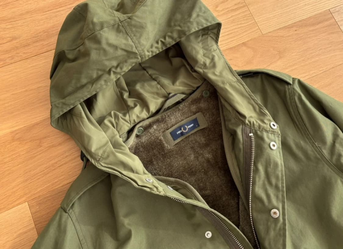 프레드페리 디태쳐블 라이너 파카 S 상품이미지3