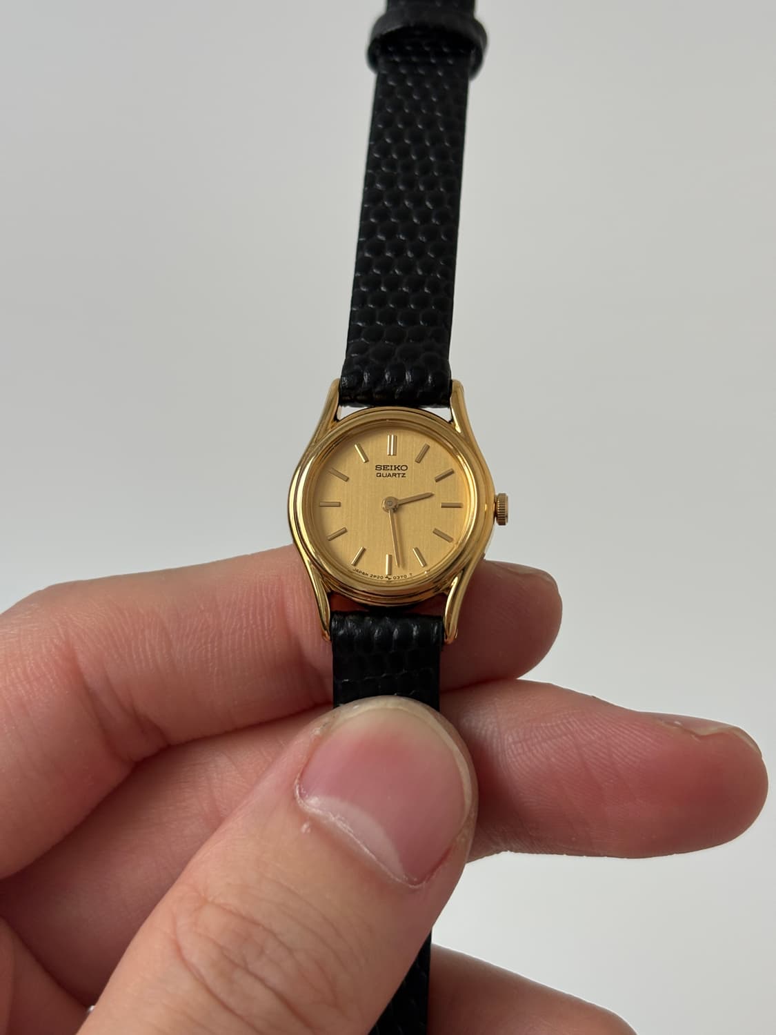 1980s Gold Mini Ladies Quartz(Deadstock) 상품이미지3