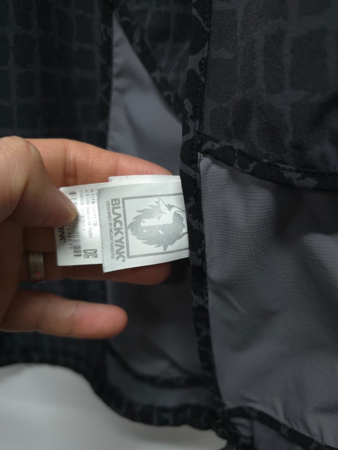 블랙야크 초경량 바람막이 자켓 (여성55~55반) 상품이미지9