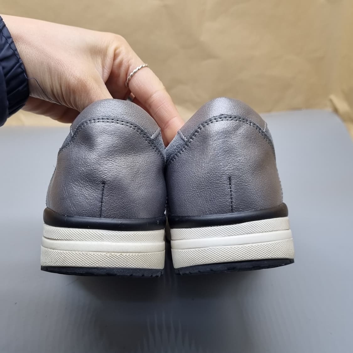 버팔로 기높이 슬립온 235 굽4 상품이미지4